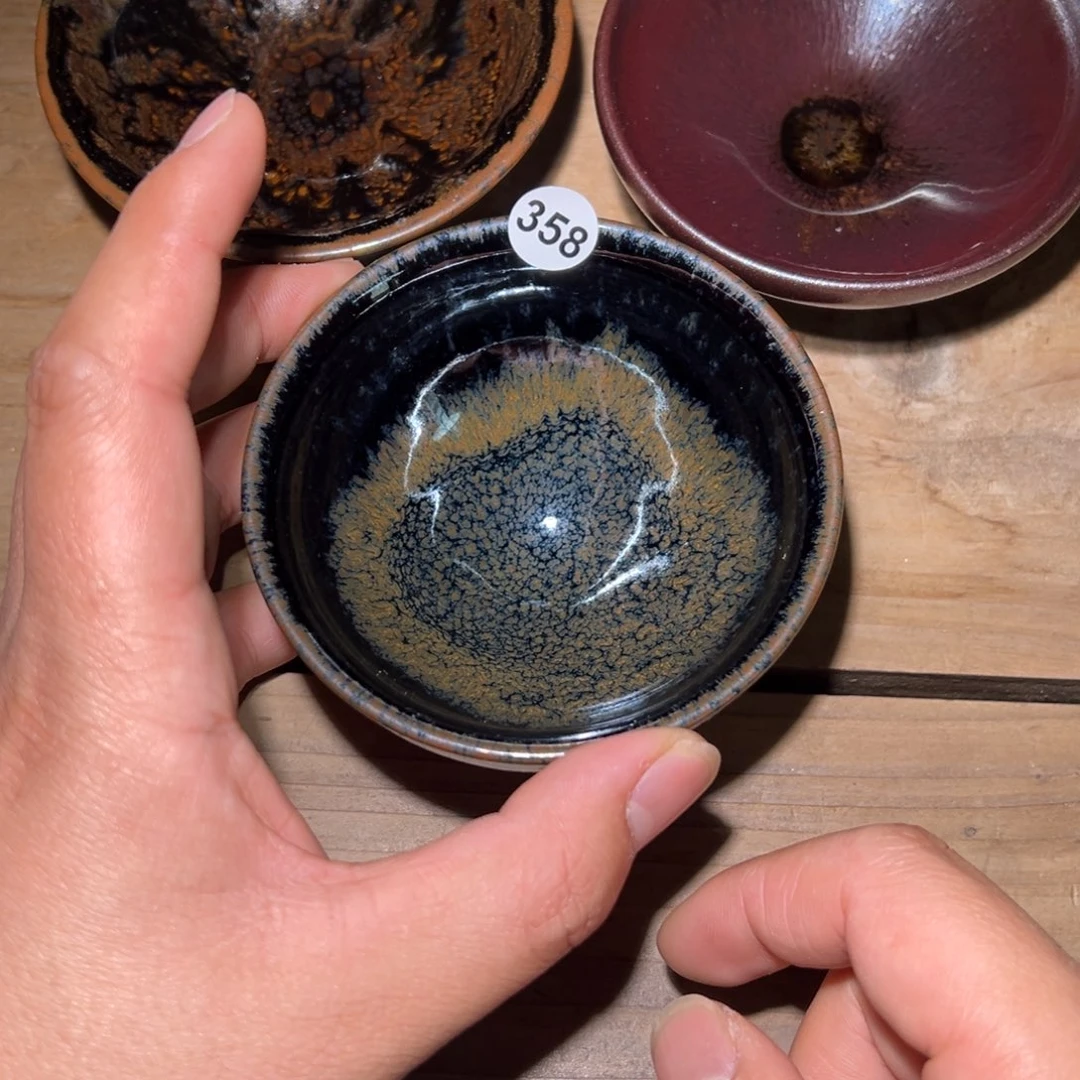 茶盏老表精选柴烧358