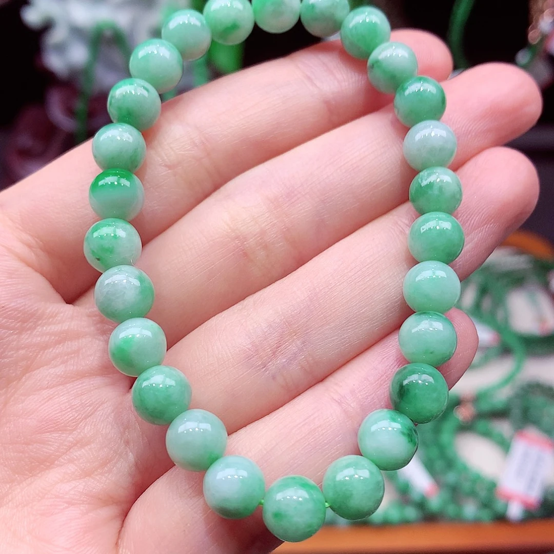 翡翠未镶嵌手链翡翠