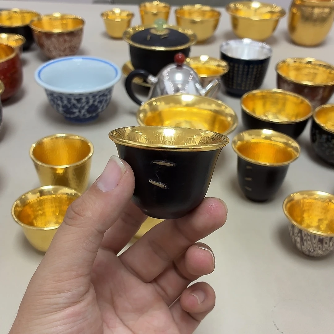 沈***二李小鹤1克铁包金4支