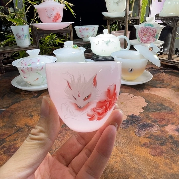 冰晶璞玉粉黛龙蛋杯80ml