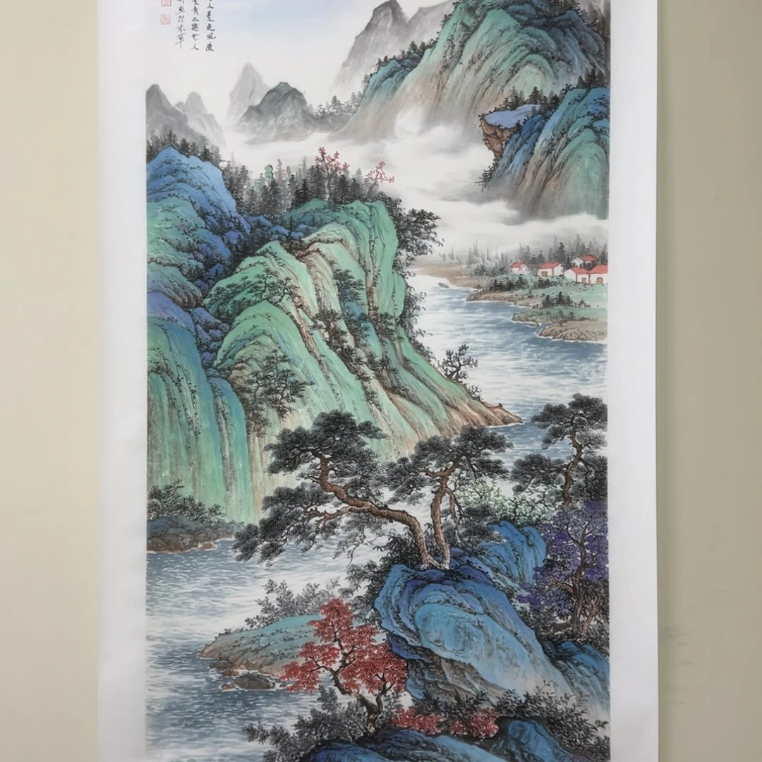 国画黄开前四尺精品佳作