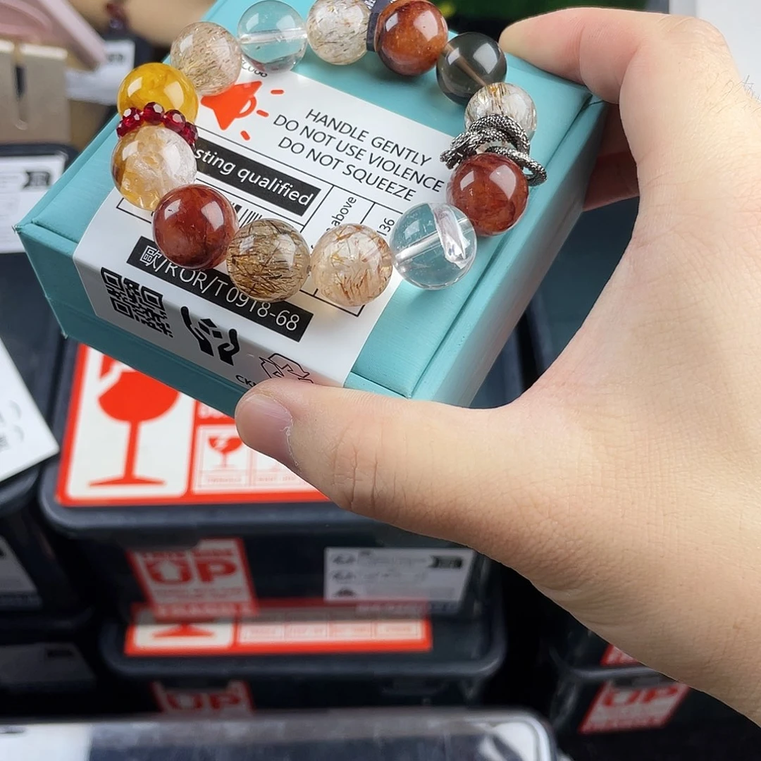 手链水晶银S925镶嵌