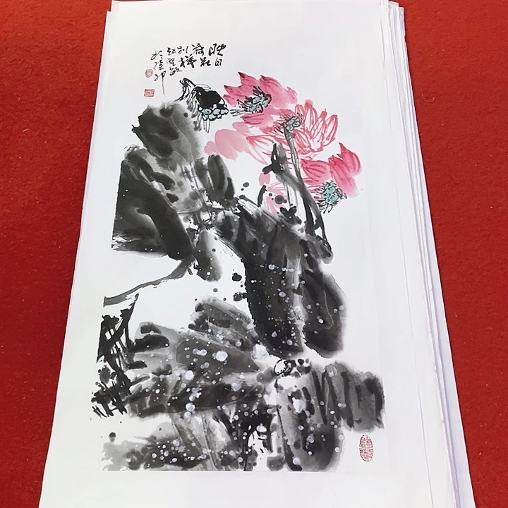 国画张圣敏先生纯手绘作品
