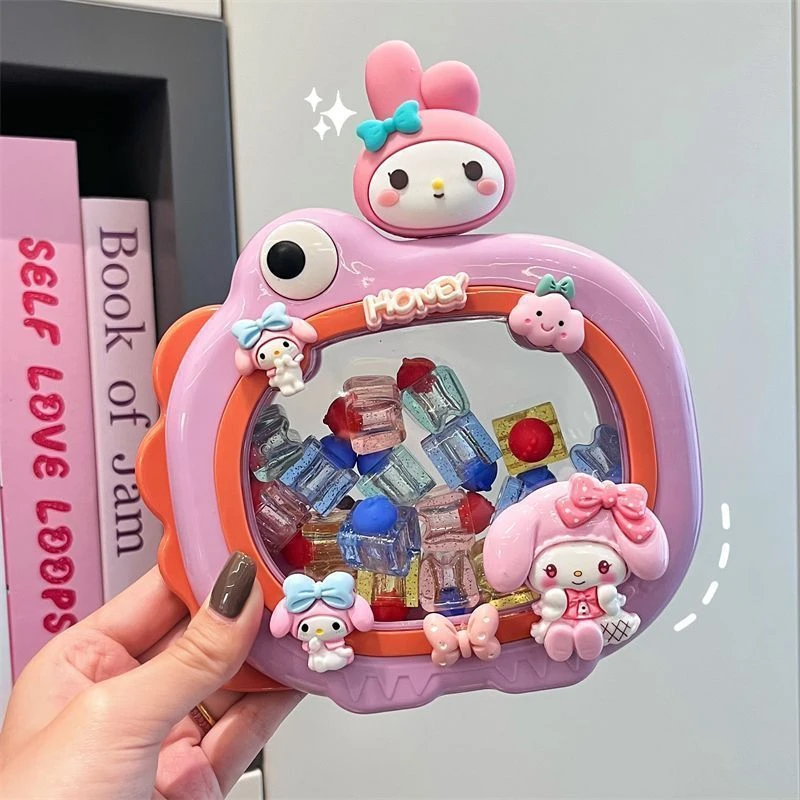 儿童乳牙纪念收纳盒换牙期男孩女孩牙齿收集密封收藏盒卡通美乐蒂