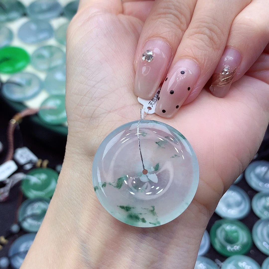 颈饰未镶嵌翡翠编号40尺寸30.2/5.7