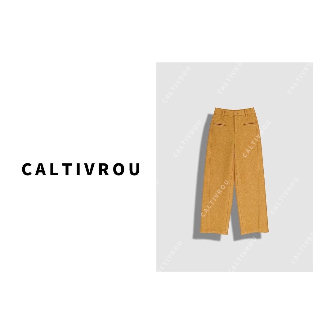 【菲儿】时尚通勤百搭保暖时尚休闲裤-Y20111