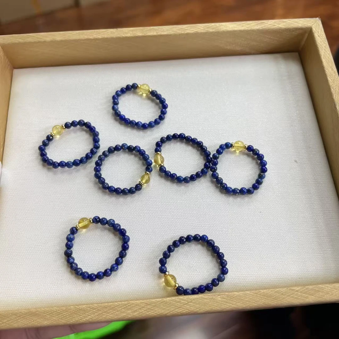 【商城】青金石戒指多样性发其一@k