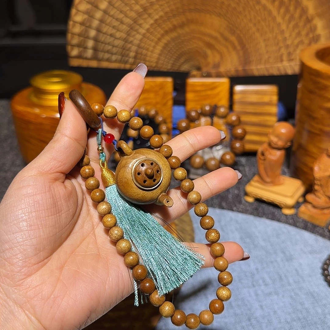 金丝楠小叶桢楠手把件