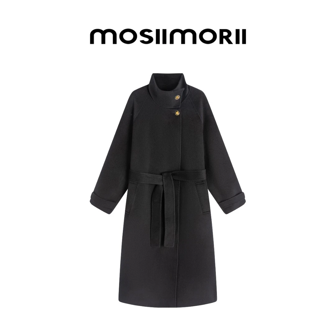 【李美丽专属】【Cold敌】初剪羊毛毛呢双面呢大衣女士外套女款爆款