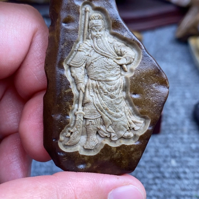 【闪购商品】原石雕刻手把件