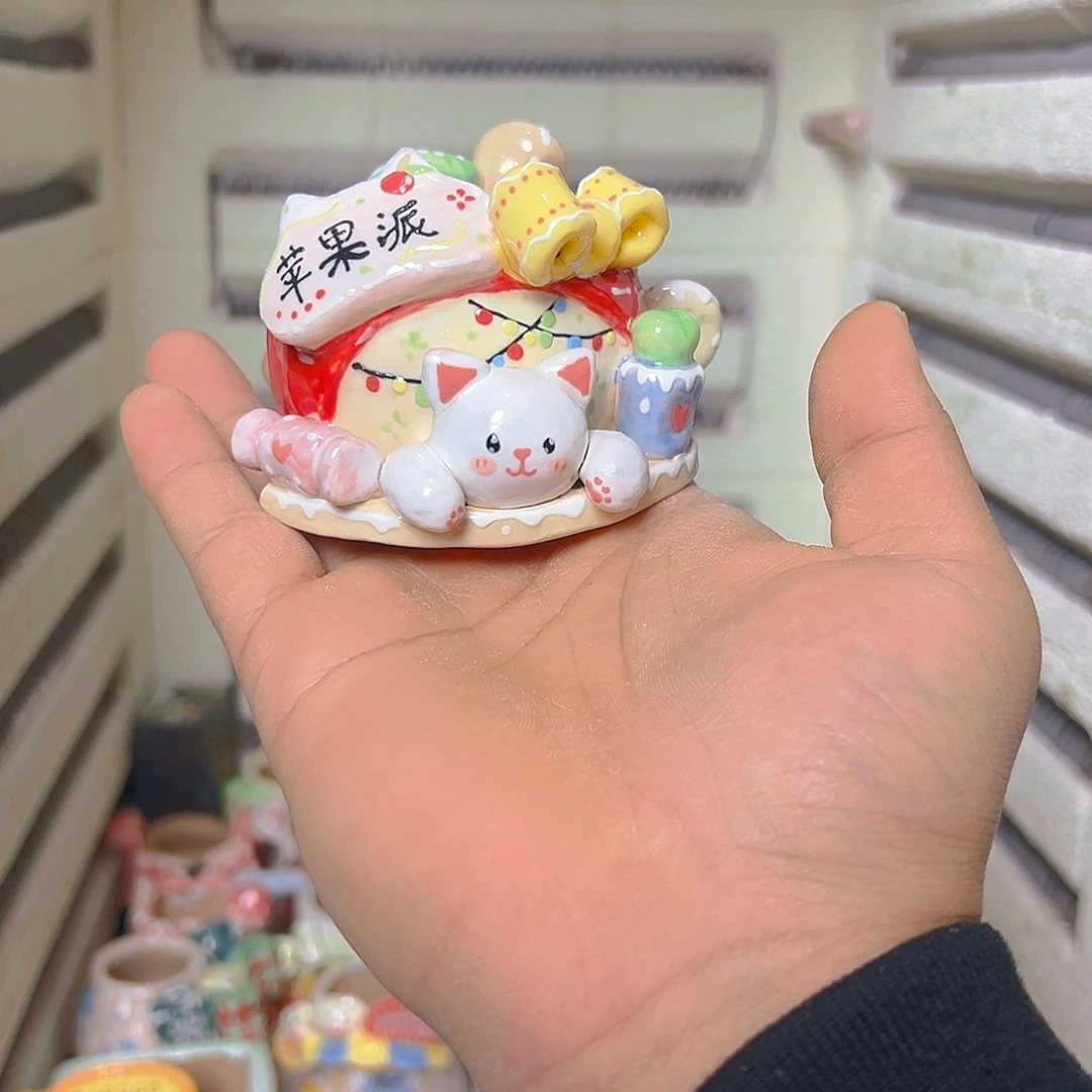 老梧家的手工多肉花盆