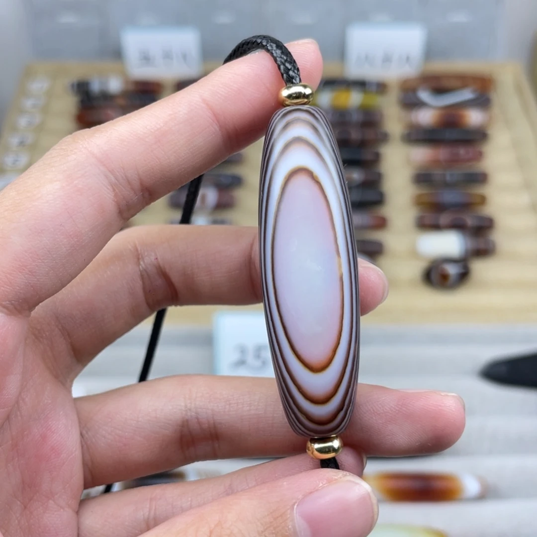 玛瑙/玉髓合金颈饰