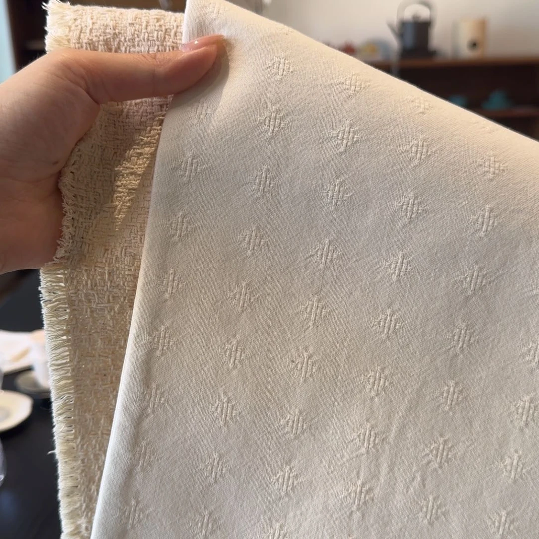 新中式棉麻茶席两件套