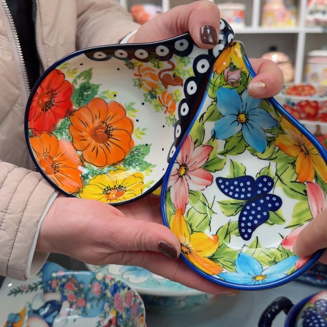 瓷手柄碟2只看图