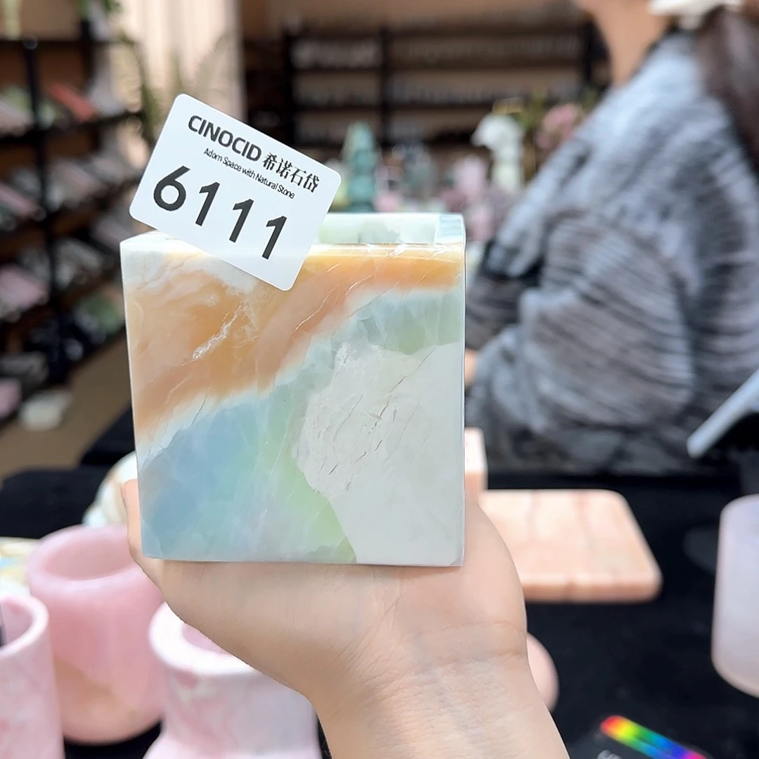 石材马尔代夫蓝空杯6111