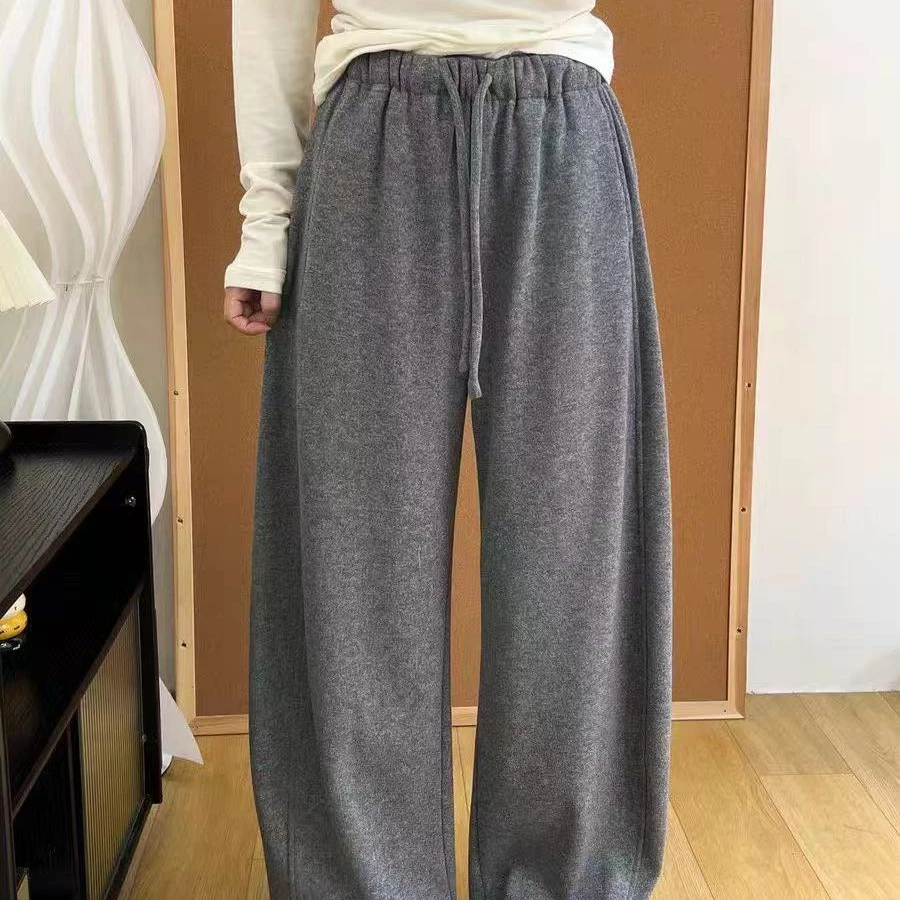 2718款休闲裤女装加厚加绒