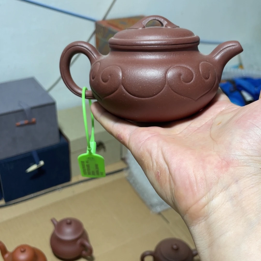 l***汁茶壶段泥全手工仿古如意