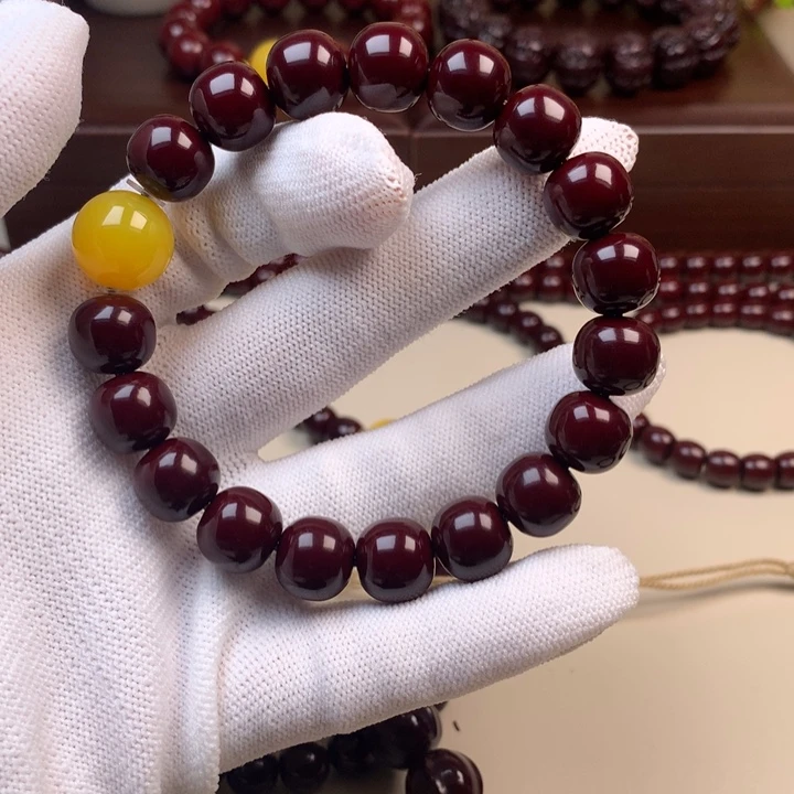 晶***手串猴头核桃猴头手串