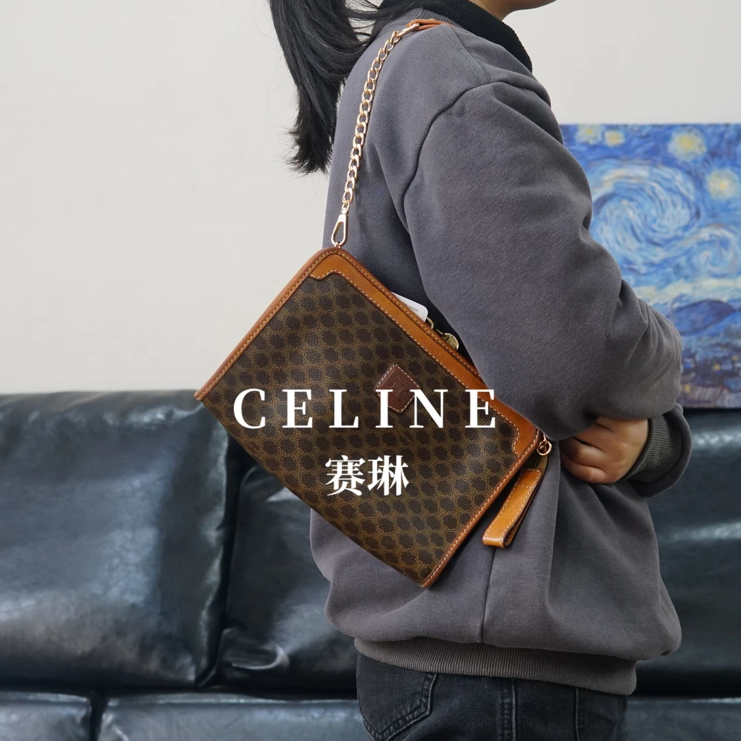 95新 Celine/思琳 老花单肩包/JJ02608157/8157