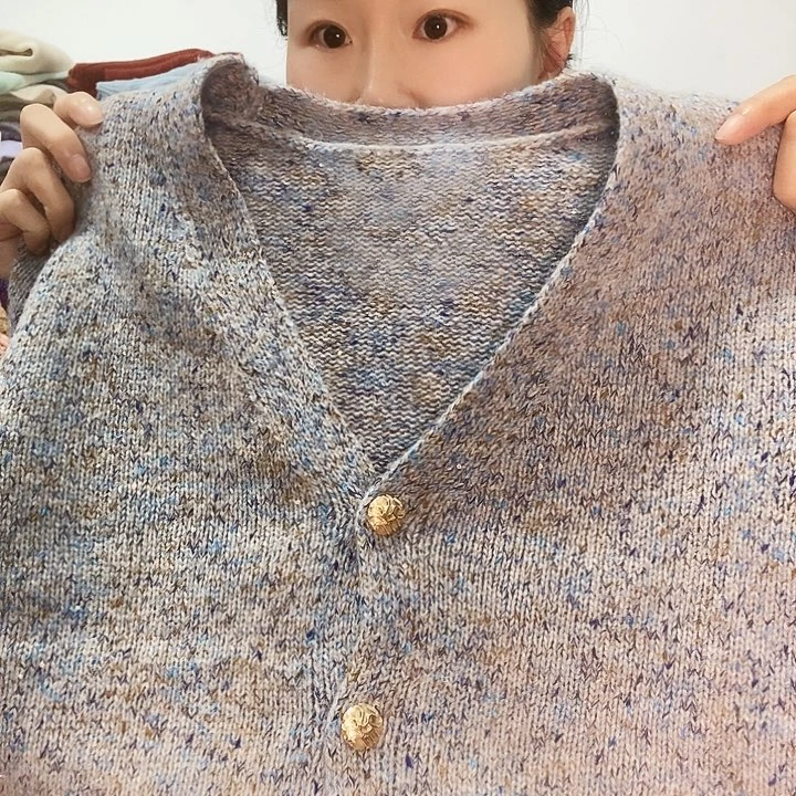 羊毛衣长55胸围60