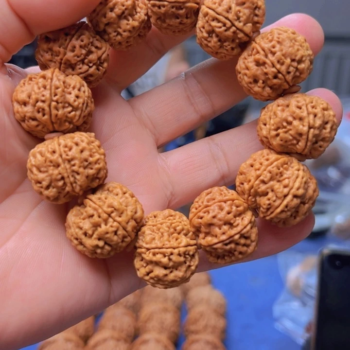 文玩核桃把件石****g金刚串