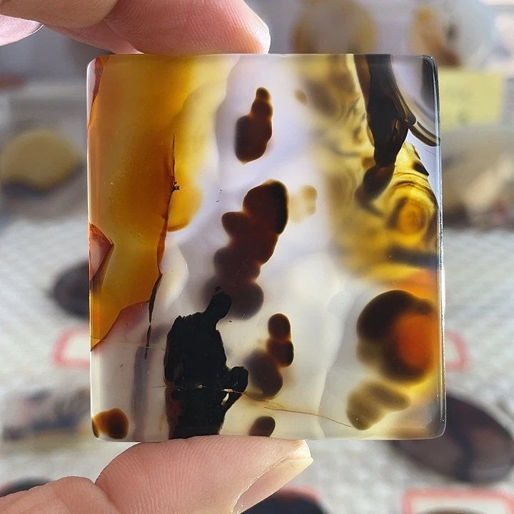 玛瑙/玉髓未镶嵌颈饰