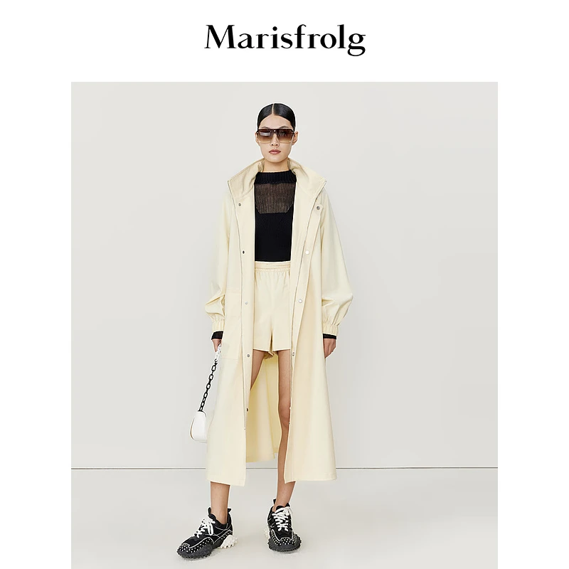 【婷婷专属】Marisfrolg玛丝菲尔风衣A1CX1381F