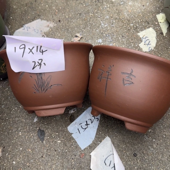 紫砂花盆特价清仓