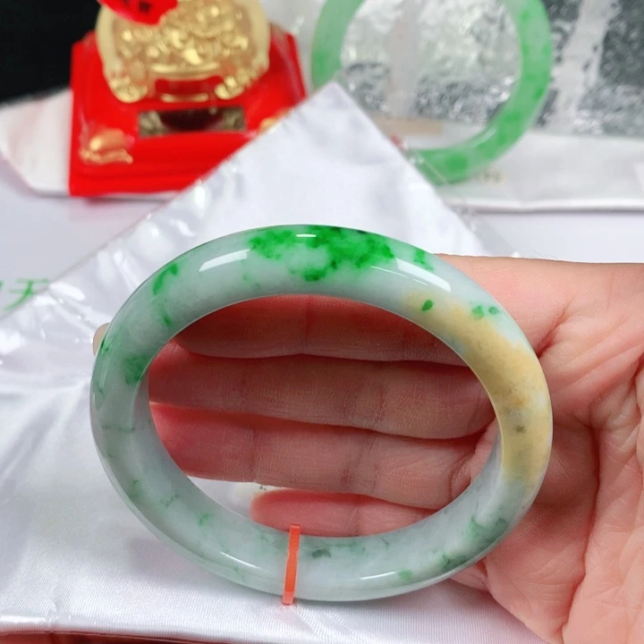 未镶嵌手镯翡翠  编号DH1106 正圈57-58