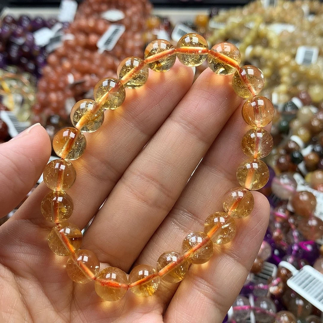 水晶未镶嵌手链9mm