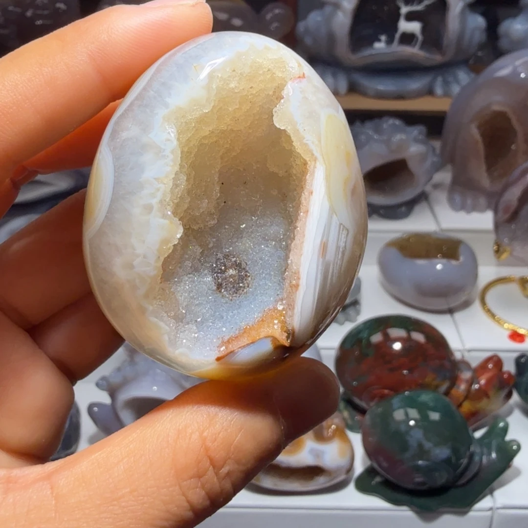 玛瑙/玉髓未镶嵌摆件