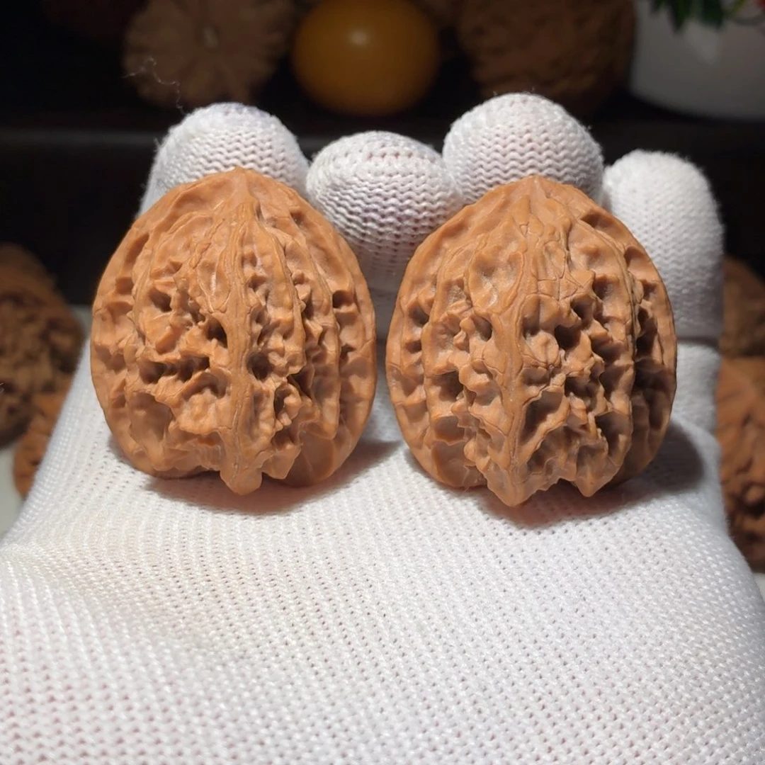 吊坠文玩核桃苹果园35