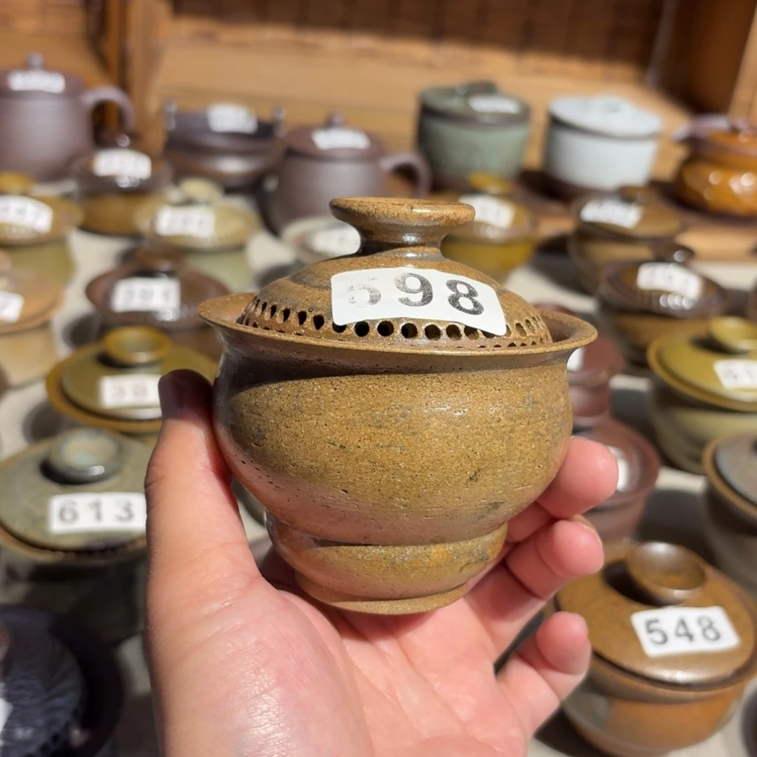 摆件粗瓷茶具素胎无釉