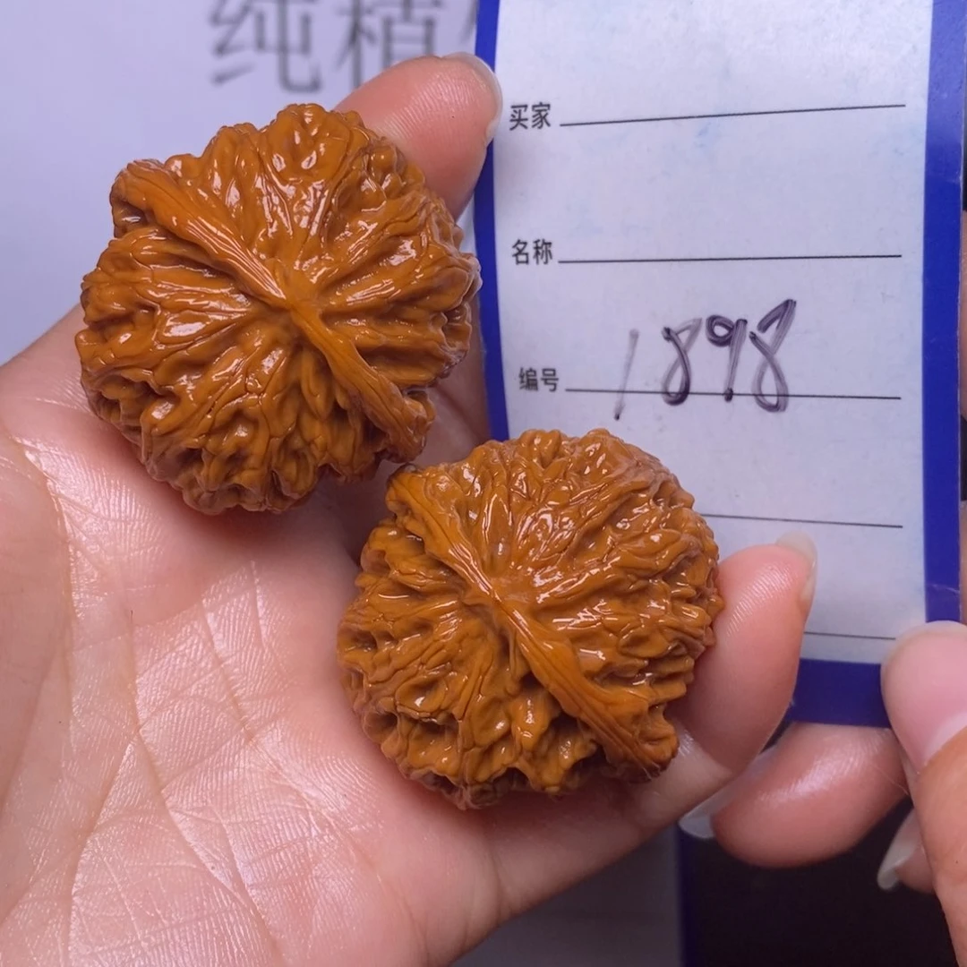 文玩核桃把件1898/39苹果园