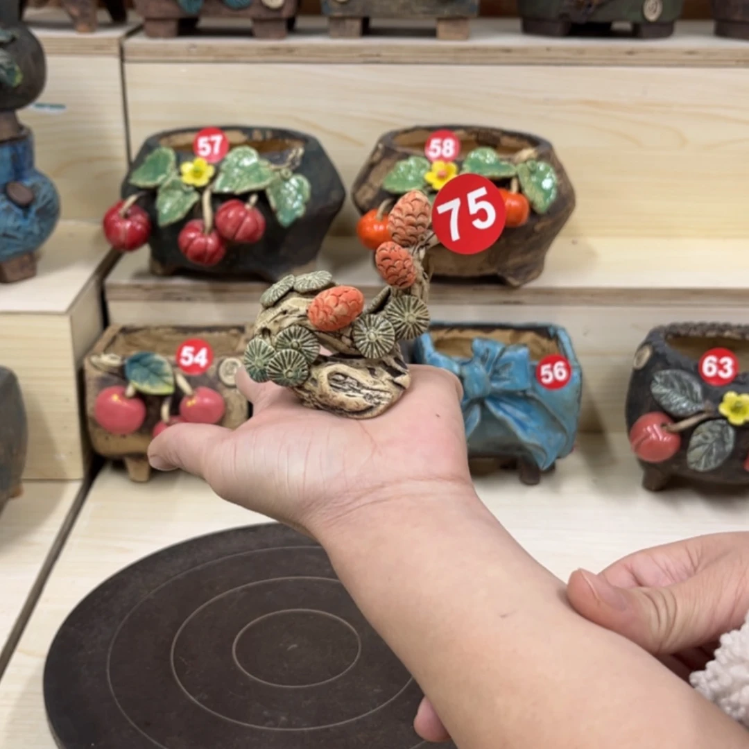 【闪购商品】紫砂花盆75号%%%%%%%%