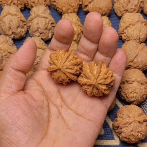 【闪购商品】吊坠文玩核桃C****白三棱33