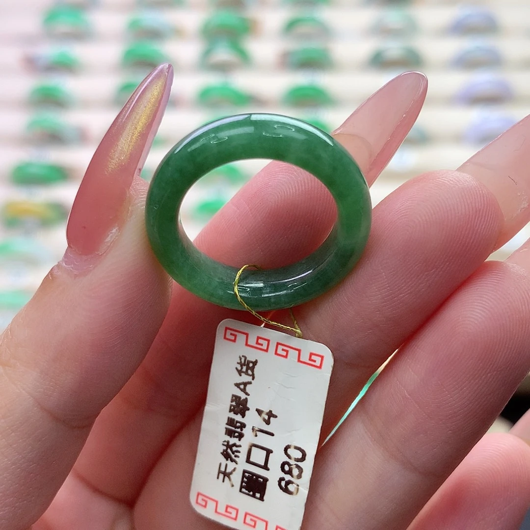 未镶嵌戒指翡翠港14