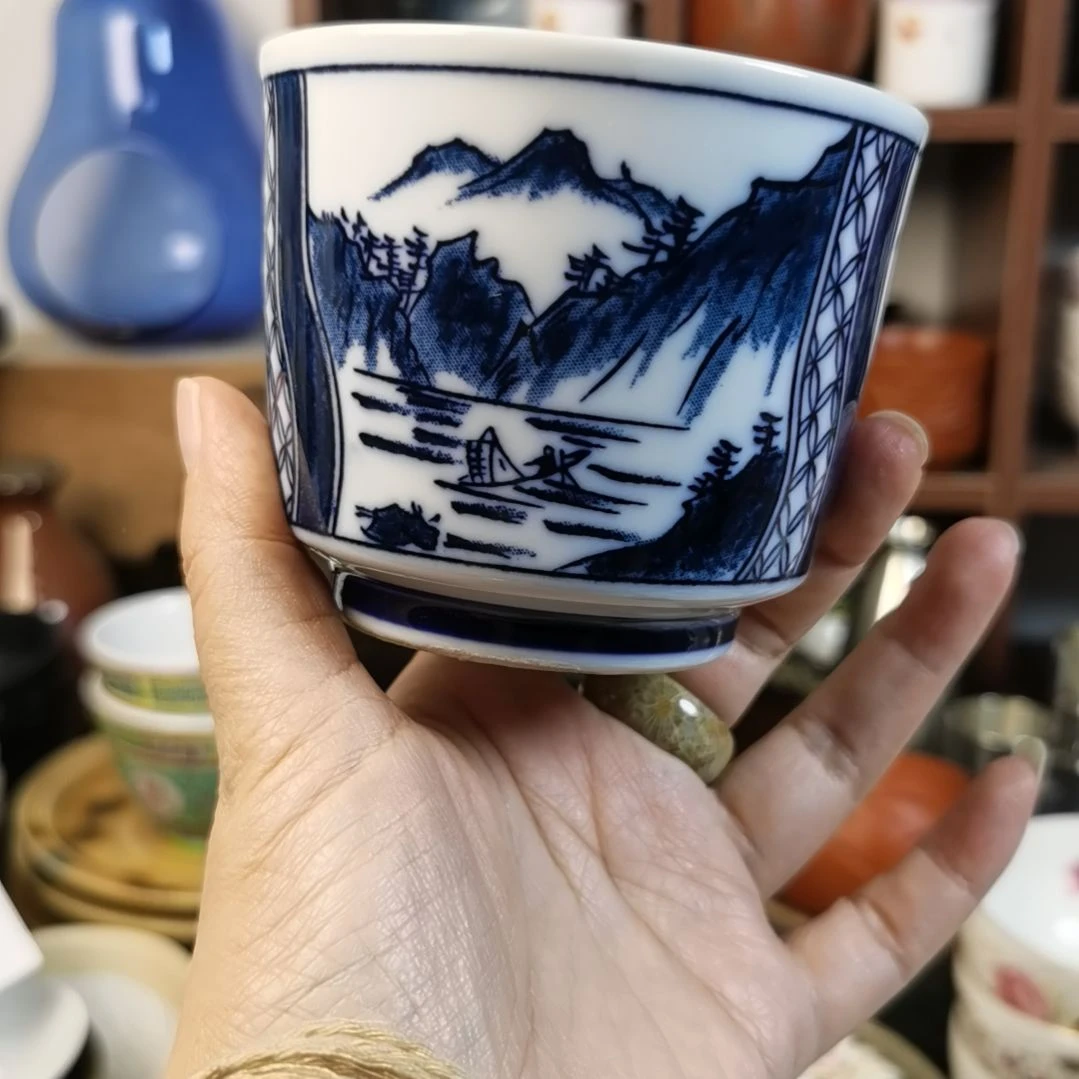 紫砂茶案陶瓷杯子碟子小碗