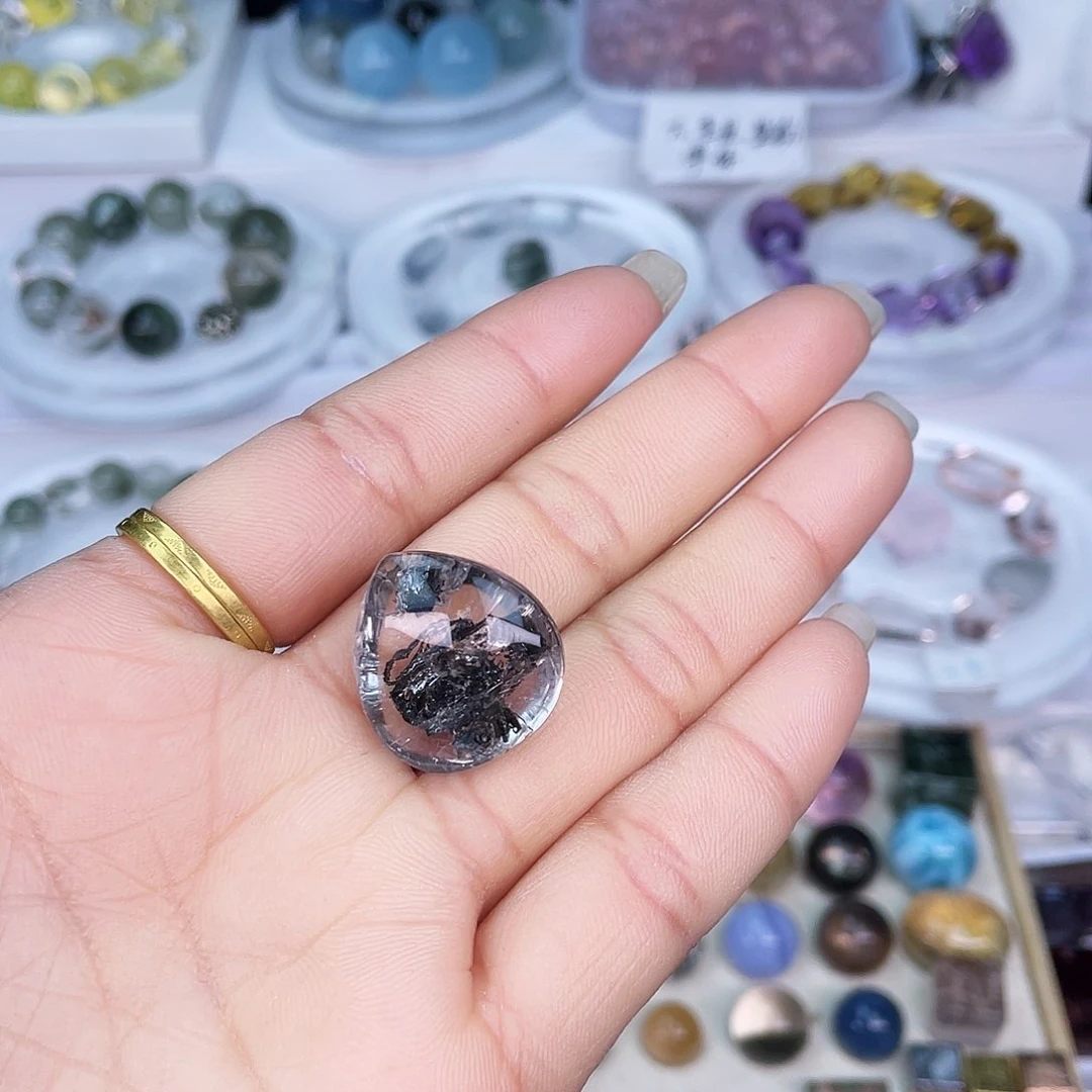 水晶水晶单珠未镶嵌