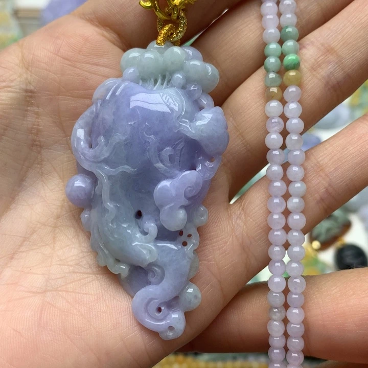 颈饰未镶嵌翡翠翡翠