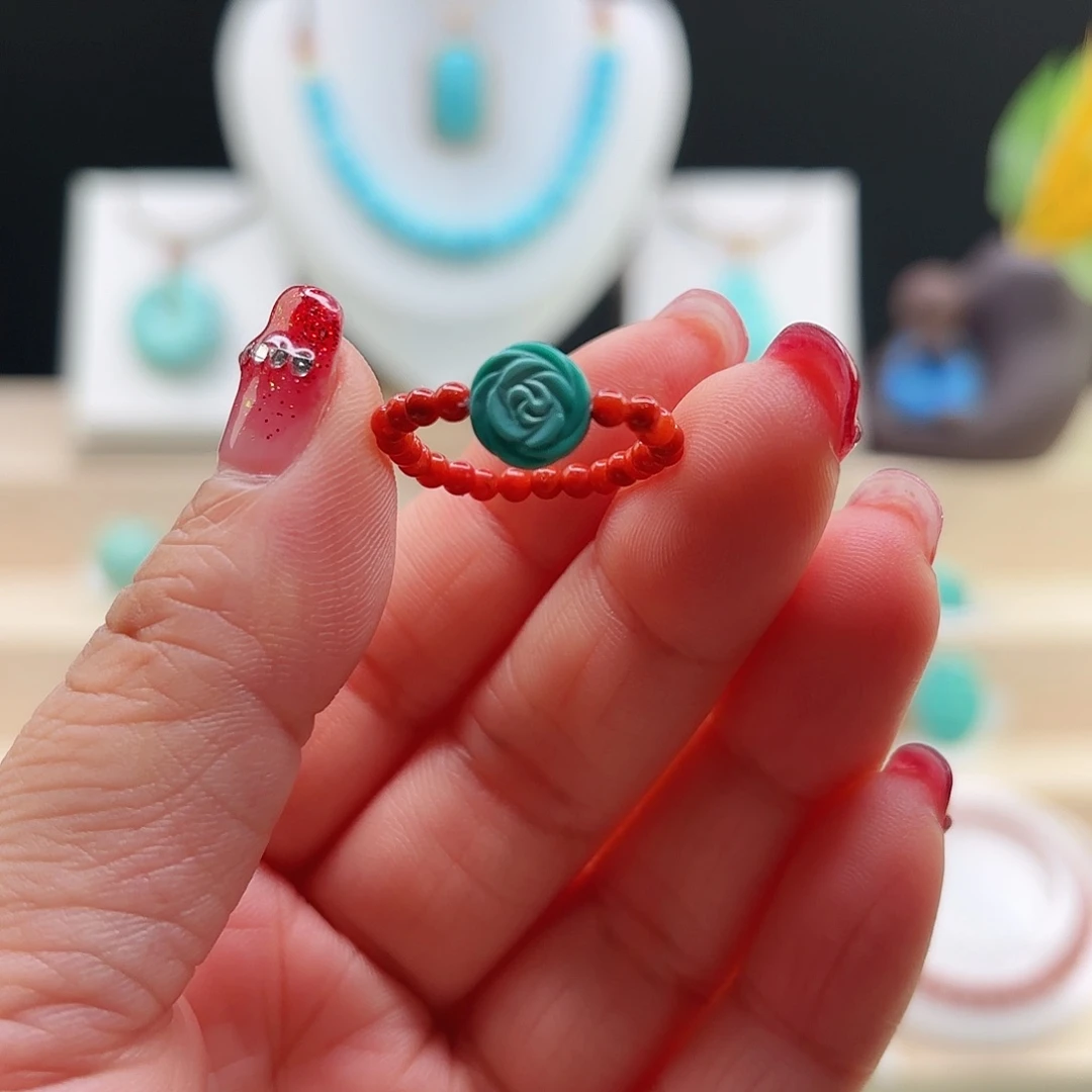 绿松石配饰未镶嵌