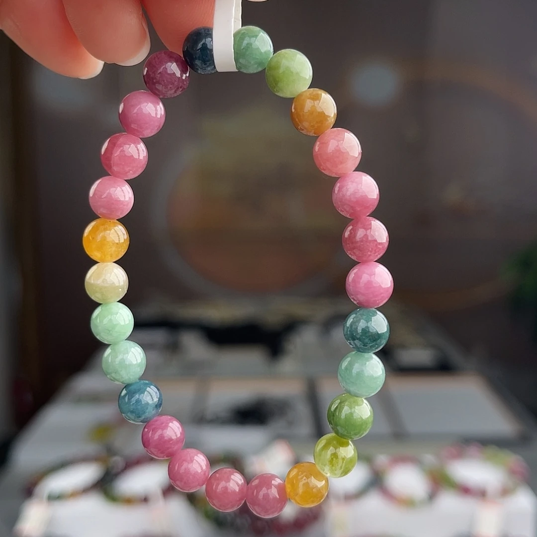 碧玺碧玺7mm未镶嵌