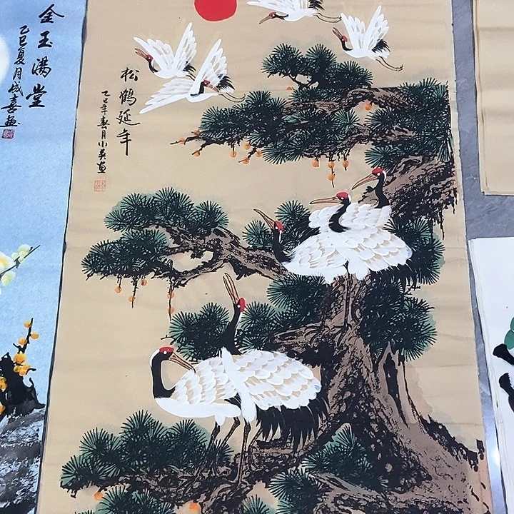 小周画廊的直播间
