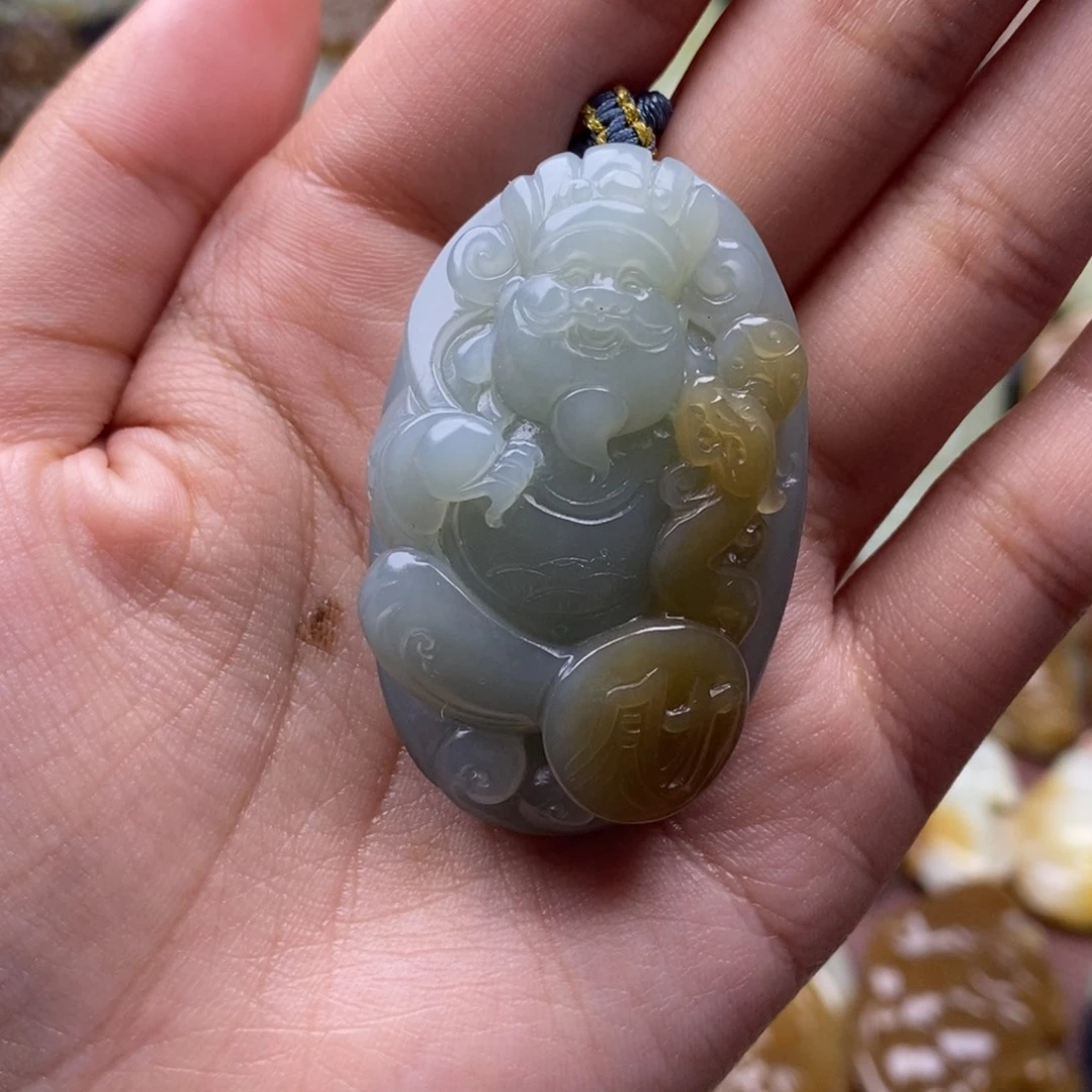 项链未镶嵌和田玉（糖玉）