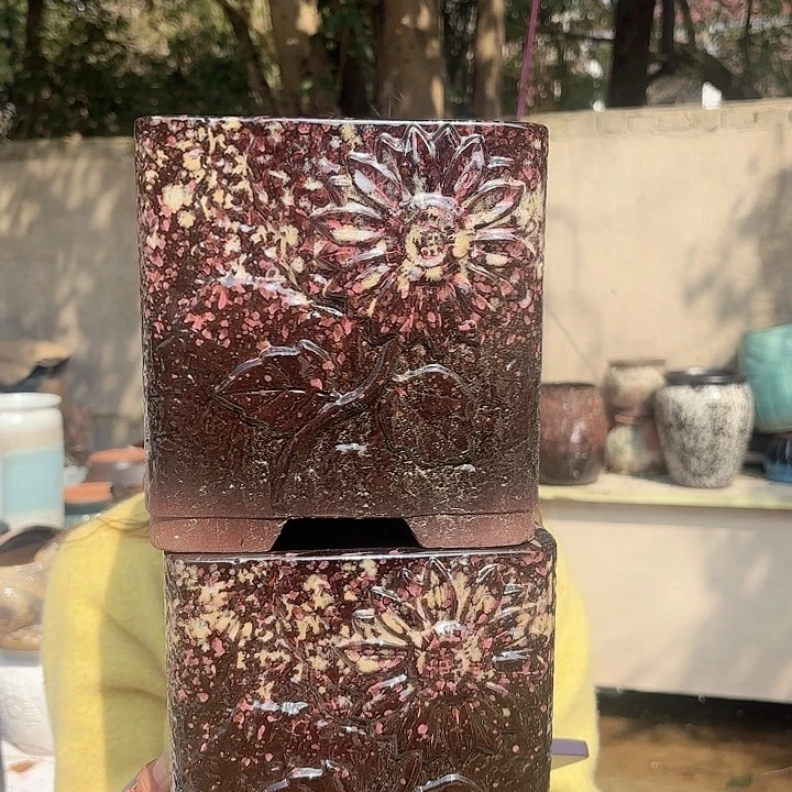 红陶口19高19两个彩方