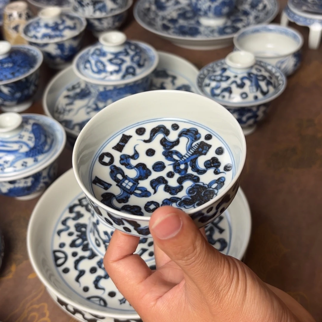 陶摆件景德镇手绘茶器