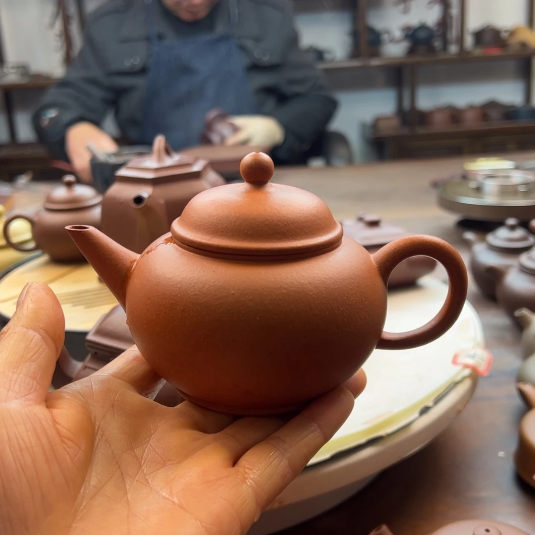 *****红泥茶壶250 C大红泥（杨）