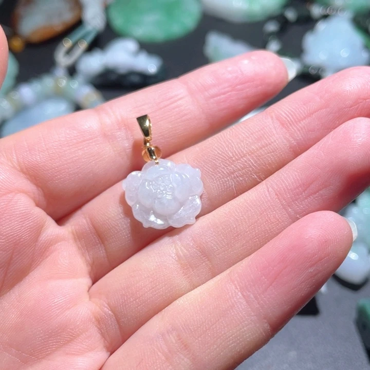 【闪购商品】翡翠颈饰未镶嵌肆*天然翡翠