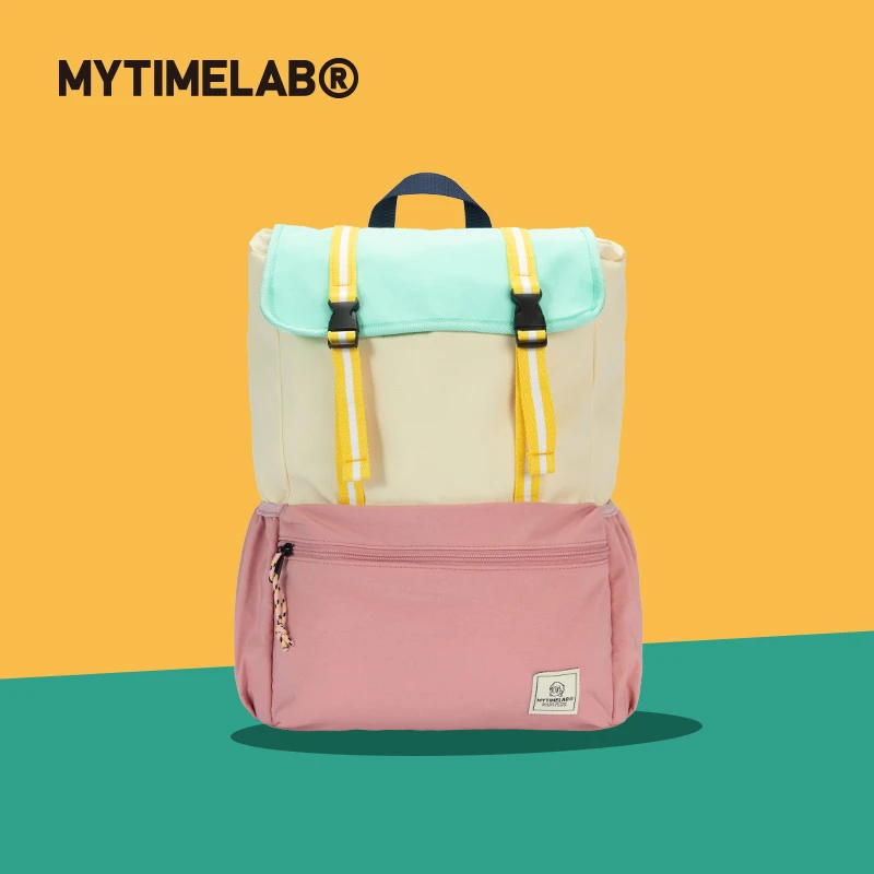 MYTIMELAB摩太潮玩MONITA大书包翻盖双肩包儿童小学生初中生通用