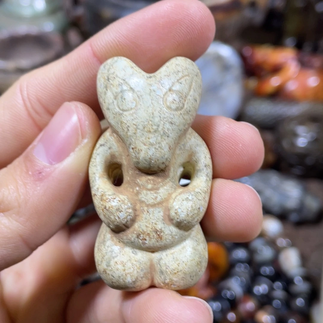 和田玉吊坠(不含链)未镶嵌